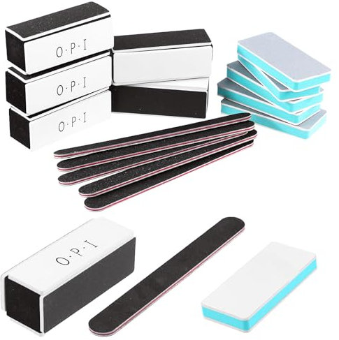 Rustark Set di 15 bastoncini abrasivi e spugne abrasive, set di strumenti per la levigatura, bacchette per lucidatura per modellismo e artigianato in legno