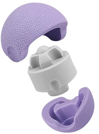 Healeved Massageball Für Füße Und Rücken Leichter Fitness-massageball Aus Tpe-material Tragbarer Fußmassageball Mit Abnehmbarer Funktion Für Gezielte Muskelentspannung