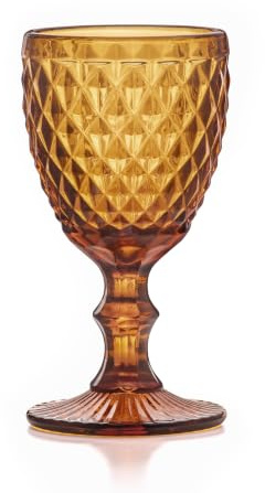 Médard de Noblat Diamond Ambre - 6 verres à pieds 20 cl