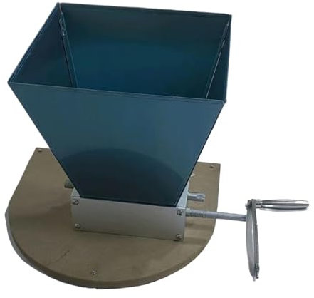 Sharplace Hand Crank Grain Mill, Malt Grinder, Adjustable Grain Crusher Grinder for Barley Grinding Grains