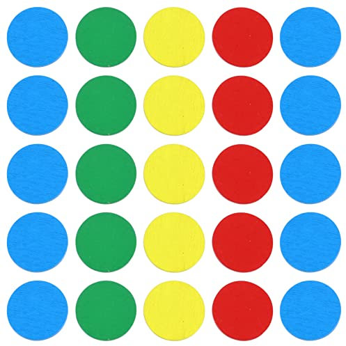 HEMOTON 1 Satz Holzspäne Kinderspielzeug DIY-münzen DIY-Chips Jetons Spielchips Aus Holz Gamer-Chips Münzchip Aus Holz Zählscheiben Aus Holz Münzausschnitte Aus Holz Hölzern Mini Poker