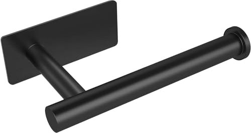 YUET Portarrollos Baño Autoadhesivo, Soporte Colgador, Acero Inoxidable, Papel Higienico Sin Taladro Porta Papel Higienico, Colgador o Soporte Porta Rollos Papel Higiénico