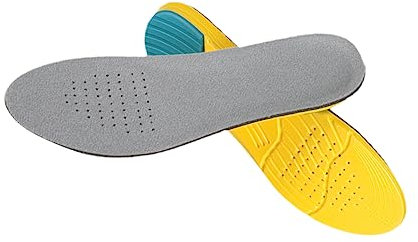 ORFOFE Sport Einlegesohlen Atmungsaktive Stoßdämpfende Schuhpolster Mit Hoher Elastizität Erhöhte Schweißabsorbierende Sohle Für Herren Damen Komfortable Sportschuhe Einlagen