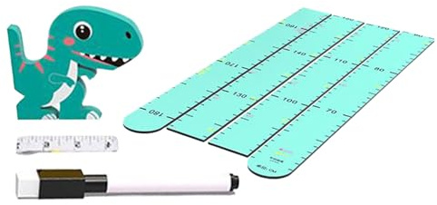 Kinderzimmer Höhen Wandtabelle Niedliche, magnetische und abnehmbare | 179,8 Zentimeter Höhenwachstumstabelle für und Mädchen, für Kinder-, Spiel- und Klassenzimmer oder Zuhause