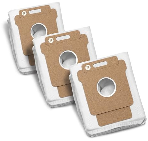 iRobot – Pièce de rechange d’origine – Lot de 3 sacs d’élimination de la saleté pour les robots Roomba® 105, 105+, 405, 505, 705, 706