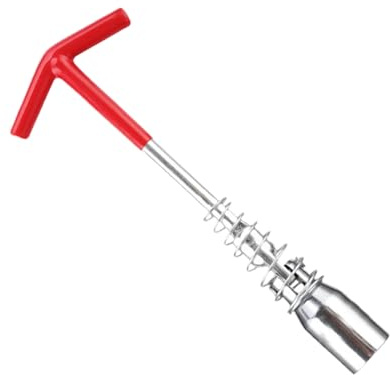 Kustimantu Herramientas Para Bujías - Llave Bujía Con Mango T - Kit de Reemplazo para Extracción e Instalación en Coches, Motos, Motores y Vehículos Exteriores