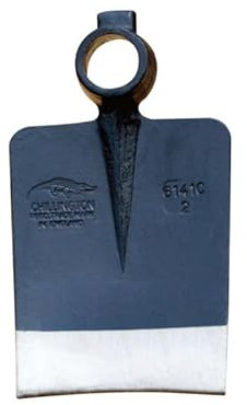 EASY SPEED Azada de Forja para Huerto, Herramienta Cultivo Huerta o Jardin, Forjada, Sin Mango (12x24cm)