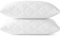 Luxurious Hollowfiber Pillows Quilted Cover - Anti Allergenic Soft Sleeping Bed Pillows, Hypoallergenic Quilted Case, Hotel Quality Pillows (Pack of 2)