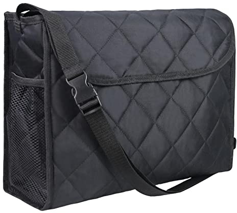 Bolsa para Silla de Ruedas, Almacenamiento de Accesorios Mochila de Almacenamiento Grande Bolsa de Asas para Silla de Ruedas Eléctrica Eléctri, Negro