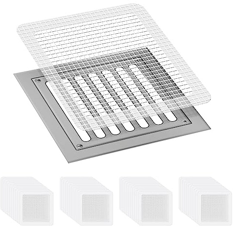 AMFUN Filtro di Scarico a Pavimento Usa e Getta, 40 Pezzi Filtro Raccogli Capelli per Doccia, Protezione per Lo Scarico del Pavimento, Adesivi per Scarico Doccia per Cucina, Vasca, Bagno