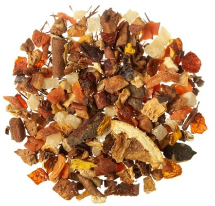 TEA SHOP - Infusión Happy Pumpkin 100g - 50 Tazas - Infusión a Granel - Especiada con Calabaza, Manzana y Zanahoria - Antioxidante y Vitamínico - Propiedades naturales: Digestivo y energético