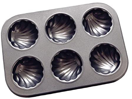 BESTonZON 1pièce Moule à Gâteau Antiadhésif Acier De Cavités Pour Pâtisserie Pour Gâteaux Desserts Et Muffins à Domicile