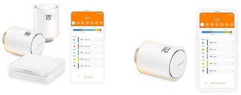 Netatmo Smarte Heizkörperthermostate Starterpaket + Zusätzliches Smartes Heizkörperthermostat