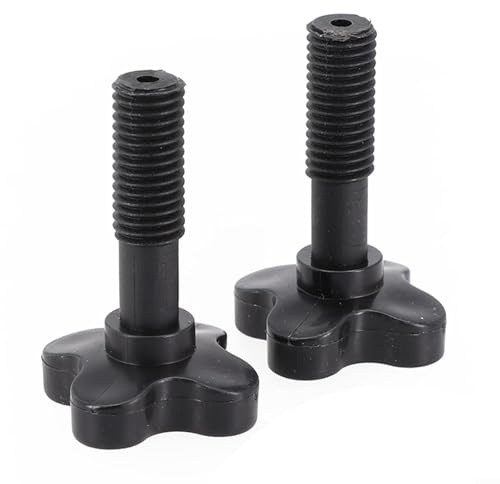 2Pcs Canopy Fixing Screws, Plastic Screws Garden Swing, Canopy Frame Accessories Bolt Black Fixing Screws Chair Garden Swing