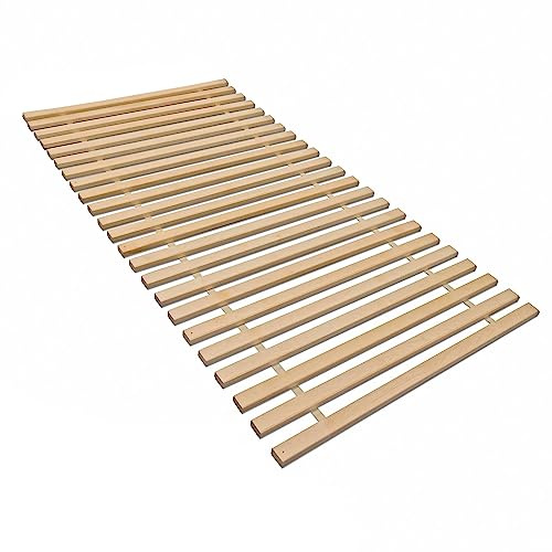 BettenABC - Rollrost Madera XXL - 60x120 cm - hergestellt aus massivem Buchenholz - hohe Stabilität - für alle Matratzen und Schlaftypen geeignet - einfache Montage & bis ca. 280 kg belastbar
