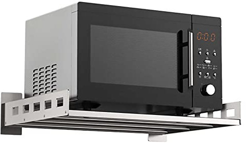 Générique Support de Four à Micro-Ondes, Support de Cuisine, étagère de Rangement de Cuisine, Support Mural pour comptoir de Cuisine, Supports de Rangement pour ustensiles, Supports de cuisi