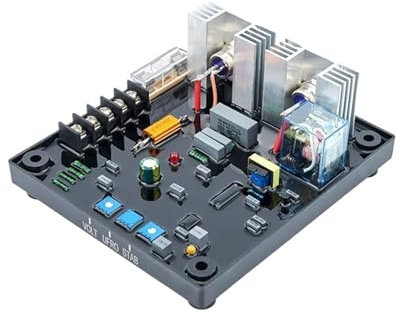 1 generador AVR POW50A, regulador de voltaje automático y estabilizador for alternadores sin escobillas.