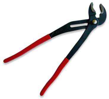 PINZA A PAPPAGALLO 400MM REGOLABILE PER TUBI CON PULSANTE DI REGOLAZIONE RAPIDA CROMO VANADIO