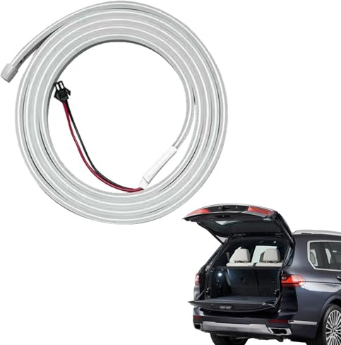 Iluminación LED Interior para Coche | Luz dinámica para habitáculo - Decoración Flexible y cortable para Accesorios de automóviles - Iluminación Trasera Universal para Hombres Mujeres