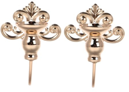 Hemobllo Vintage Wandhalter Kerzen aus Eisen 2 Stück Wandhalter Kerzen im Europäischen Design Platzsparend und Multifunktional für Wohn und Badezimmer