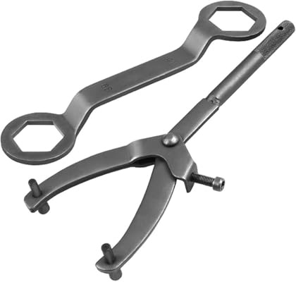 topolenashop Chiave per Puleggia Moto e Scooter 39–41 mm Strumento Smontaggio Volano Doppia Testa Tipo Y Chiave per Dado Esagonale per Officina e Meccanici Art.305100