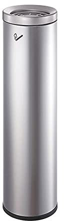 GPDNBIEU, Posacenere in Acciaio Inossidabile Posacenere da Pavimento Portacenere for Sigaretta Indipendente con Base Antiscivolo for Ufficio Domestico all'aperto(Silver)
