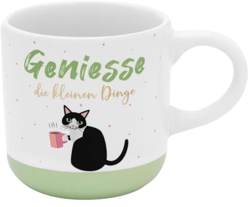 GRUSS & CO Selection Central Selection Central Batch Tasks Saved searches Main image of current ASIN B0FH2HB4WF– Espressotasse Druck GENIESSE, Motiv Genieße ww