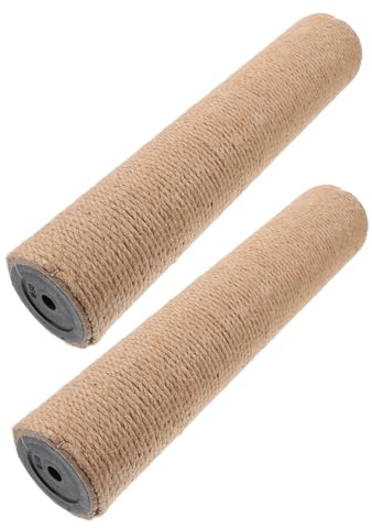 WEKAMOS 2piezas Soportes Rascadores De Sisal para Gatos Unidades Repuesto Fácil Montaje para Árboles Verticales Apartamentos