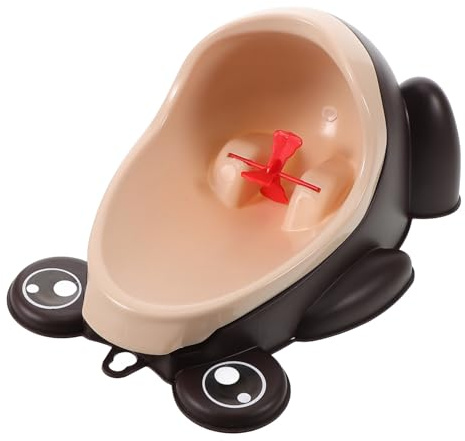 FUTUREORYY Orinal de Entrenamiento para Niño Pequeño Diseño de Rana, Montaje en Pared, Altura Ajustable y Sistema Antisalpicaduras para Uso en Casa