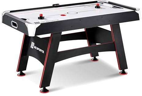 MD Sports 5 Ft. Air Hockey Table with Electronic Scorer and Pusher and Puck Set