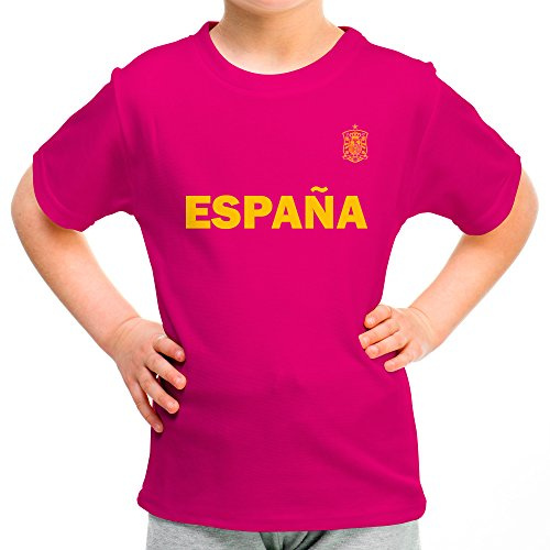 LolaPix Camiseta Selecciones Niño Personalizada con Nombre y Número. Camiseta de Mundial 2026 Personalizada Niño/Niña. Diferentes Paises. Varias Tallas