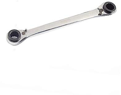 4-in-1 Umkehrbarer Ring-Ratschenschlüssel, doppelseitig 4-8 mm