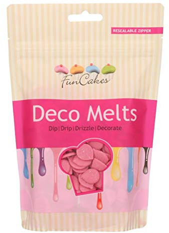 Fun Cakes - Decorazione Melts Rosa - 250 G