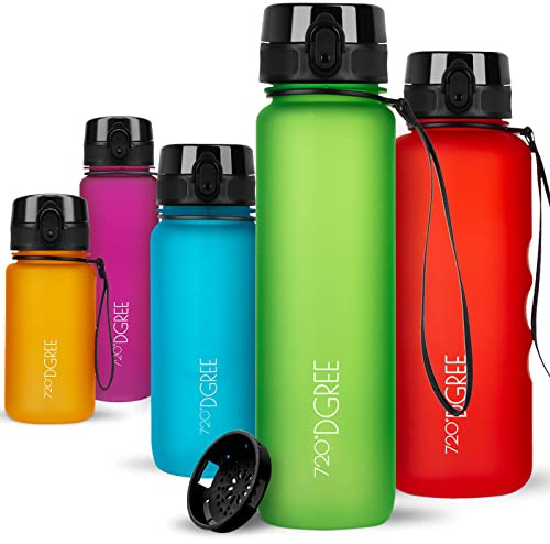720°DGREE Trinkflasche „uberBottle“ Sieb – 6 Größen, über 40 Farben wählbar