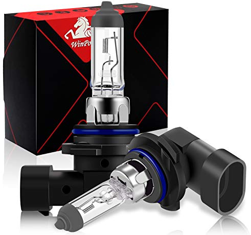 WinPower HB4 9006 55W strålkastare halogenlampor 3000K gul superljus 12 V bil dimljuslampor, 2 delar