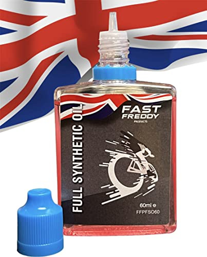Bike Lubricant Chain Oil - Fast Freddy full synthetic lube MTB Road Bike - 60ml