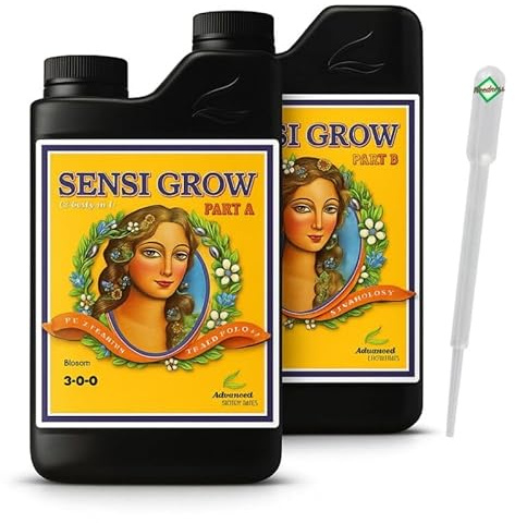 Weedness Advanced Nutrients pH perfect Sensi Grow A&B 500 ml - NPK Dünger Grow Anbau Indoor Erde Flüssigdünger Organischer Bio