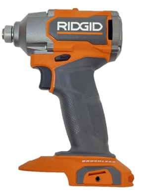 RIDGID 18V sin escobillas inalámbrico 1/4 Impact Driver R862301 (solo herramienta, empaquetado a granel), naranja