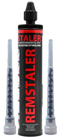 36x Remstaler VERBUNDMÖRTEL 300ml | -HÖCHSTE QUALITÄT- made in GERMANY | Injektionsmörtel | Montagemörtel | STYROLFREI
