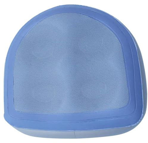 Whirlpool-Sitz, aufblasbarer Sitzverstärkersitz, wasserdichtes PVC -Whirlpool-Sitzverstärker mit Maschen, 18,5 x 1.6 x 5,9 Non -Slip -Whirlpool -Sitzplätze mit 4 Saugnäpfeln für Pool, Sp