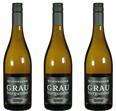 Vorteilspaket (3x0.75L) Grauburgunder Deutscher Qualitätswein Markus Schneider/ErnenWein/Wine