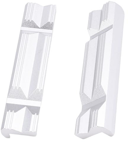 Inkoby 2Pcs 5inch Vise Jaws Milling Vise Jaw Clamps Magnetic Bench Vice Pad Tools for Gripping Mechanical Pipe Fitting Fixed