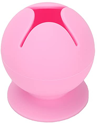 Phefop Collecteur de Ferraille en Silicone, Tasse de Nettoyage de Bureau à les Déchets, Porte-stylo Léger de qualité Alimentaire avec Tasse Assemblée pour le Stockage de Ferraille en (Rosé)