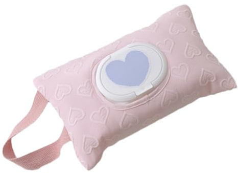 Yuemeuy Dispensador De Toallitas Húmedas - Caja de Almacenaje Portátil para Pañuelos | Contenedor Almacenamiento Recargable Decorativo para Hogar Oficina Coche Viajes