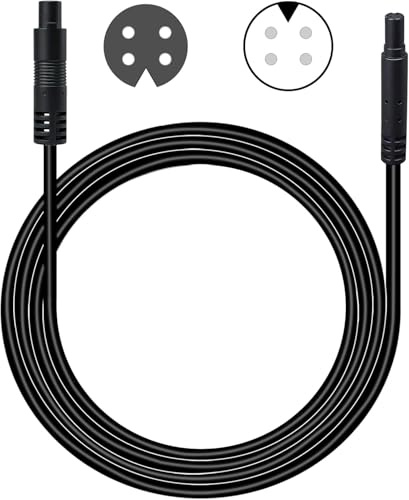 Medrialife Cavo di prolunga a 4 pin, 3 m, per dashcam e telecamera di retromarcia, 4 pin maschio a femmina per registratore auto, specchio dashcam, cavo di prolunga per telecamera posteriore
