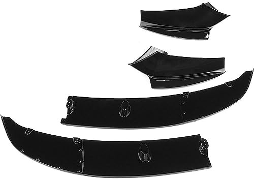 Heckspoiler für BMW F10 5er 535i 528i 2011–2016 – Stoßstangenlippe Splitter Schutzdiffusor Kinnschutz-Kit ABS-Schutz modifiziertes Zubehör