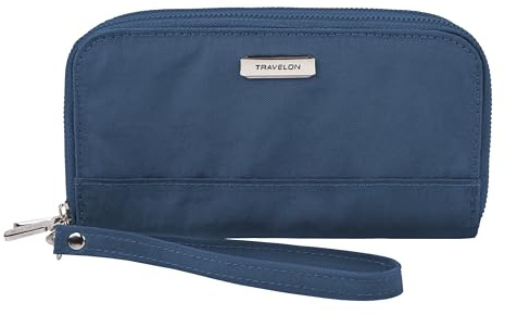 Travelon RFID Blocking Double Zip Wallet