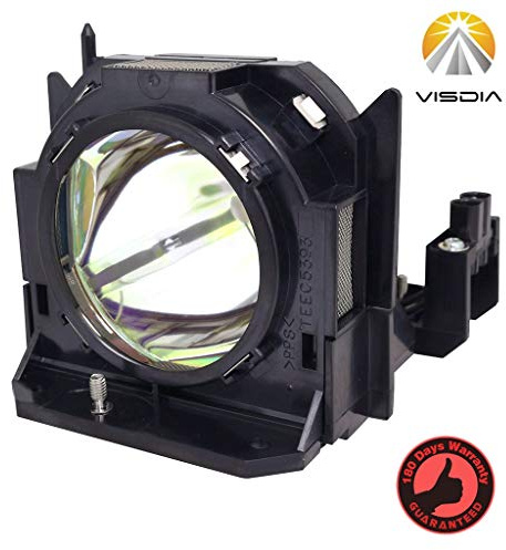 Visdia ET-LAD60/ET-LAD60W Replacement Projector Lamp with Housing for PANASONIC PT-D5000 PT-DW640 PT-DZ6700 PT-D6000 PT-D6710 PT-DW6300 PT-DZ6710 Projectors
