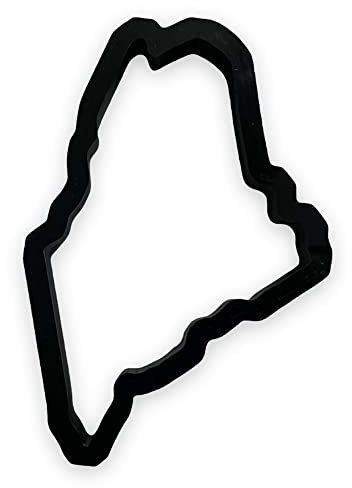 Maine State Cookie Cutter with Easy Push Design (4 inch)