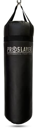 Proslayer 80lb Boxing MMA Heavy Punching Bag UNFILLED Black - Made in USA
